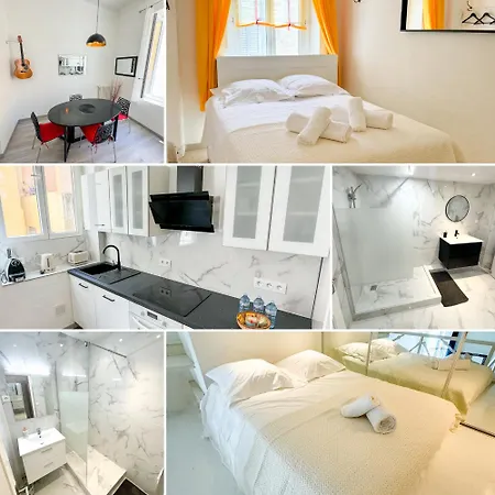 Апартаменты L'echappee De Riviera I Centre-ville I Climatise I Proche Gare Et I Ideal Couple Et Famille Ницца
